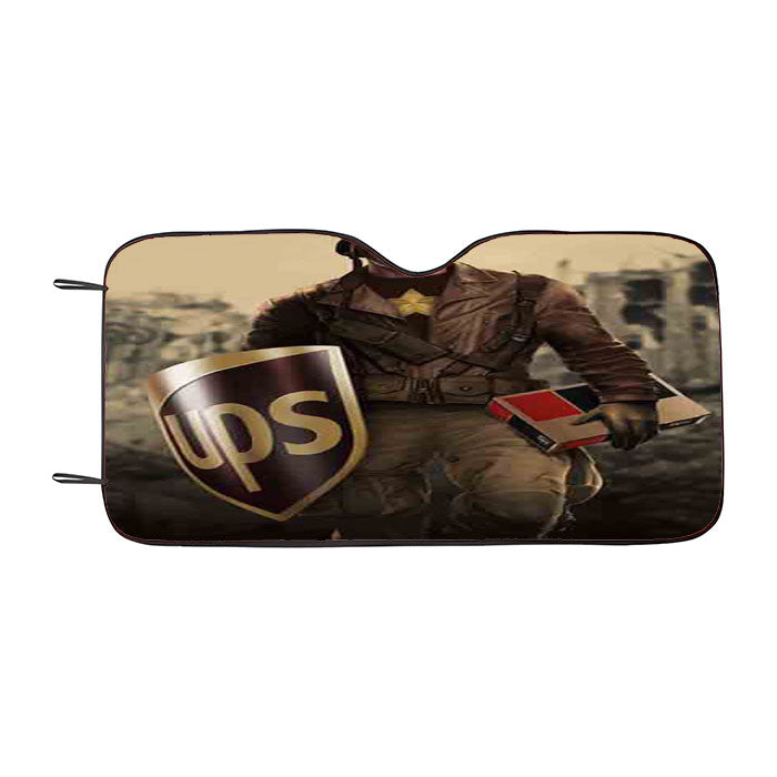 Captain America Ups Car Auto Sun Shade Windshield Cover