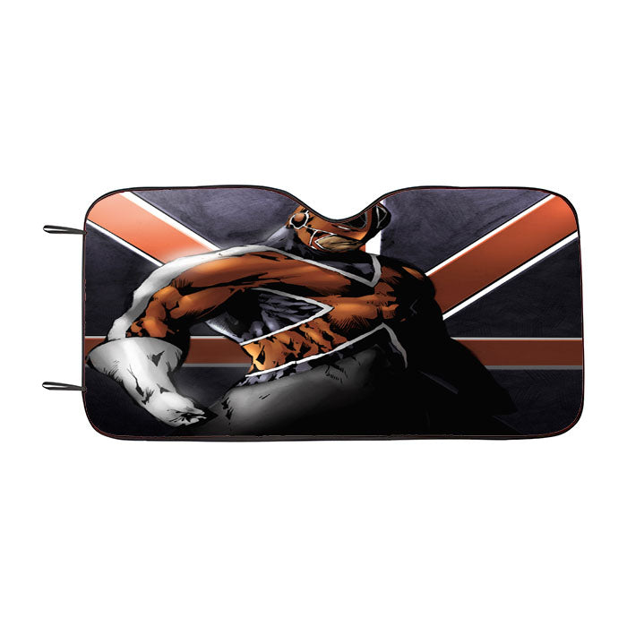 Captain Britain Car Auto Sun Shade Windshield Cover