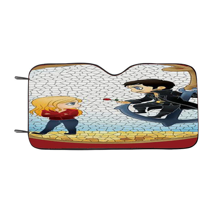 Captain Swan Car Auto Sun Shade Windshield Cover