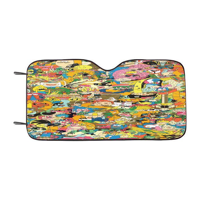 Cartoon Network Character  Car Auto Sun Shade Windshield Cover