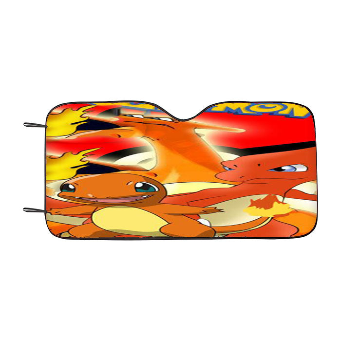Charizard Pokemon Car Auto Sun Shade Windshield Cover