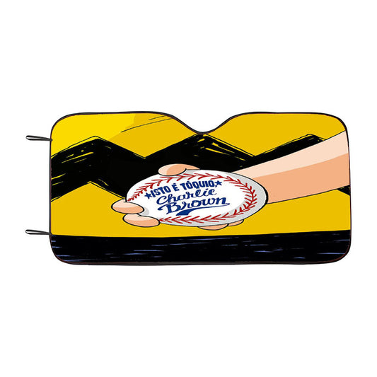 Charlie Brown Snoopy Isto E Toquio Car Auto Sun Shade Windshield Cover