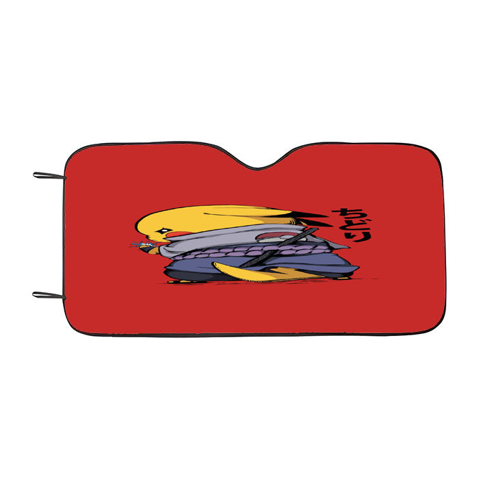 Chudori Pikachu Sasuke Chidori Car Auto Sun Shade Windshield Cover