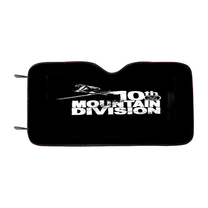 Colorado Ski History 10Th Mountain Division World War Car Auto Sun Shade Windshield Cover