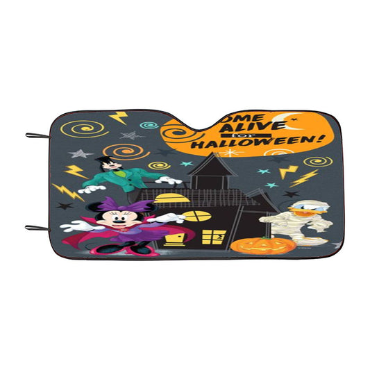 Come Alive For Halloween Car Auto Sun Shade Windshield Cover