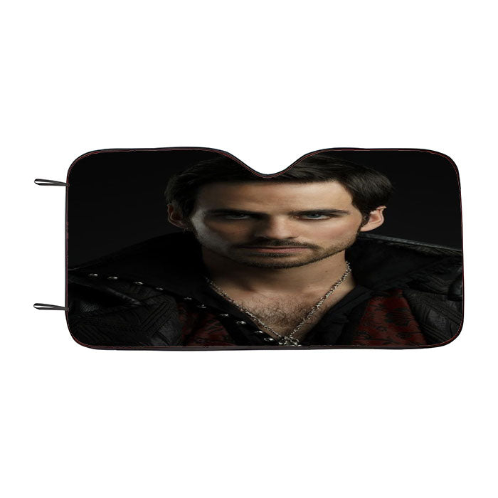 Cool Captain Hook Car Auto Sun Shade Windshield Cover