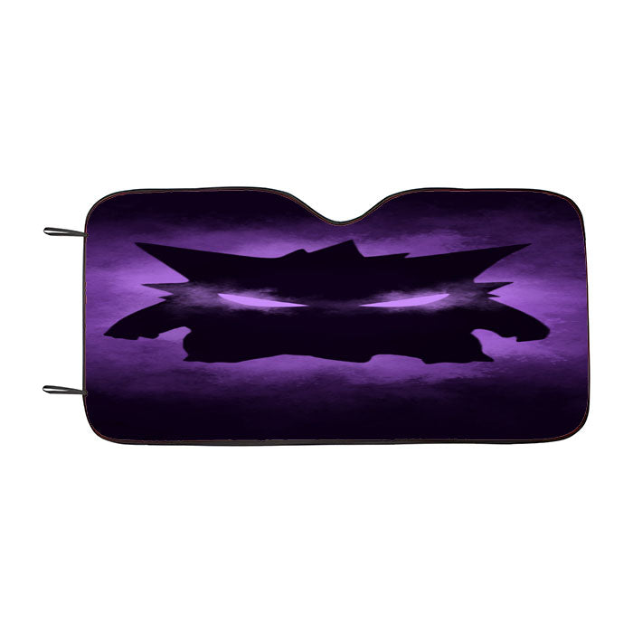 Creep Gengar Pokemon Car Auto Sun Shade Windshield Cover