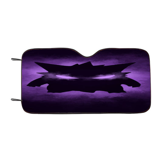 Creep Gengar Pokemon Car Auto Sun Shade Windshield Cover