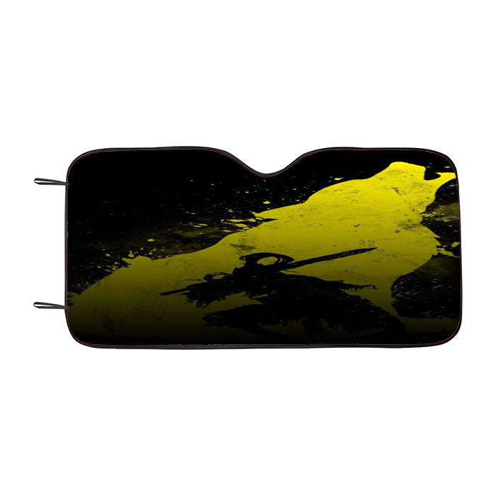 Dark Soulwolf Liquid Texture Style Car Auto Sun Shade Windshield Cover