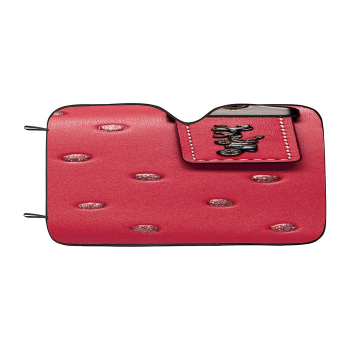Disney Coach Red Car Auto Sun Shade Windshield Cover