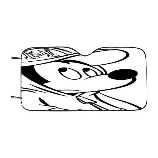 Disney Cartoon Cute Mickey Mouse Swag Car Auto Sun Shade Windshield Cover