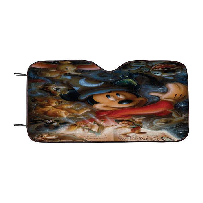 Disney Mickey Mouse And More Character Car Auto Sun Shade Windshield Cover