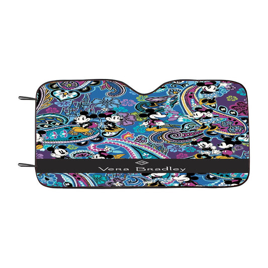 Disney Mickey Mouse Vera Bradley Car Auto Sun Shade Windshield Cover