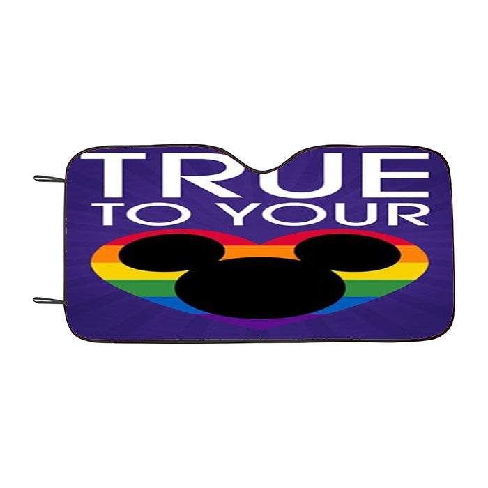 Disney True To Your Heart Car Auto Sun Shade Windshield Cover