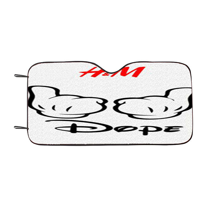 Dope Mickey Mouse H&M Car Auto Sun Shade Windshield Cover