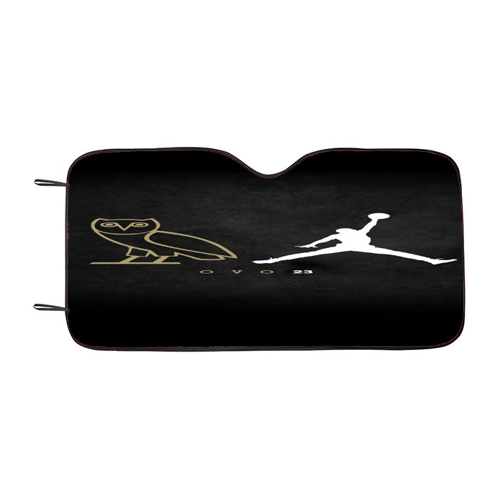 Drake Ovo X Jordan Car Auto Sun Shade Windshield Cover