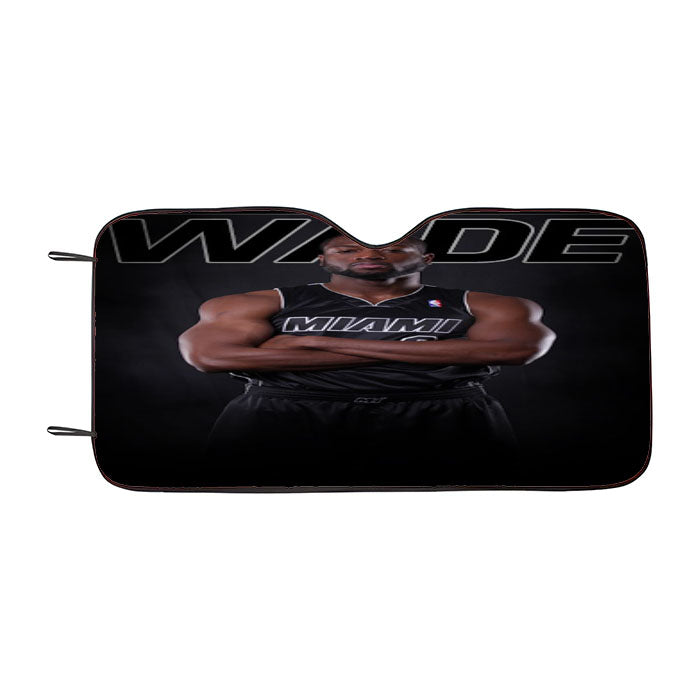 Dwyane Wade Miami Heat New Car Auto Sun Shade Windshield Cover