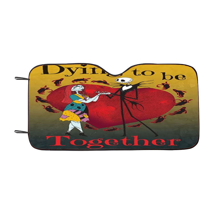 Dying To Be Together Car Auto Sun Shade Windshield Cover