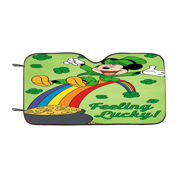 Feeling Lucky St Car Auto Sun Shade Windshield Cover