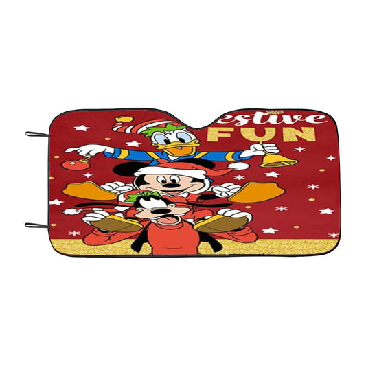 Festive Fun Friends Car Auto Sun Shade Windshield Cover