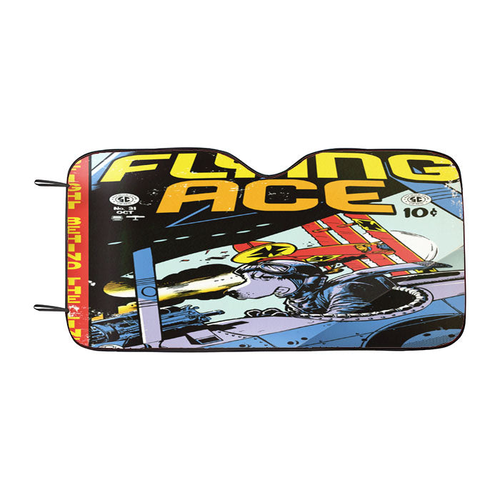 Flying Ace Snoopy Car Auto Sun Shade Windshield Cover