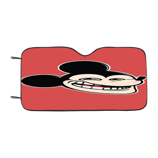 Funny Mickey Car Auto Sun Shade Windshield Cover