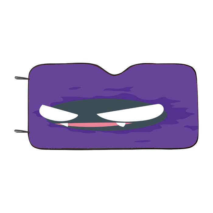 Gastly Pokemon Art Car Auto Sun Shade Windshield Cover