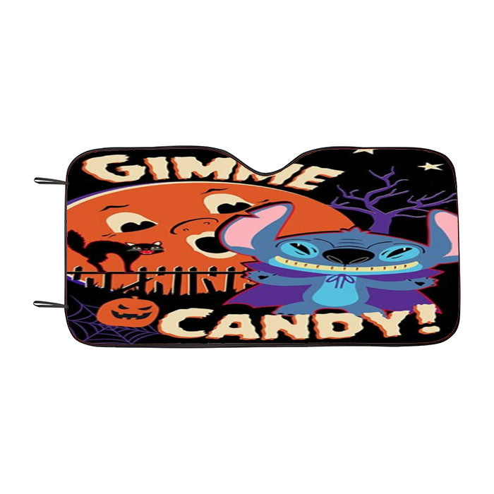 Gimmie Candy Stitch Car Auto Sun Shade Windshield Cover