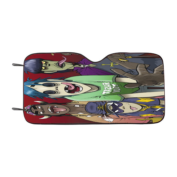Gorillaz Car Auto Sun Shade Windshield Cover
