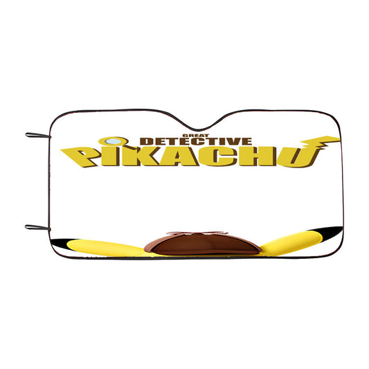 Great Detective Pikachu Car Auto Sun Shade Windshield Cover