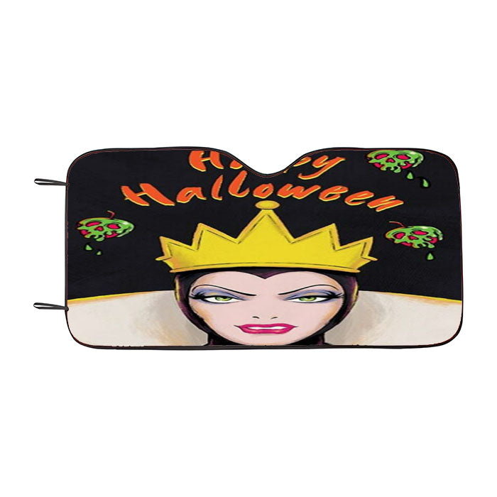 Halloween Evil Queen Car Auto Sun Shade Windshield Cover