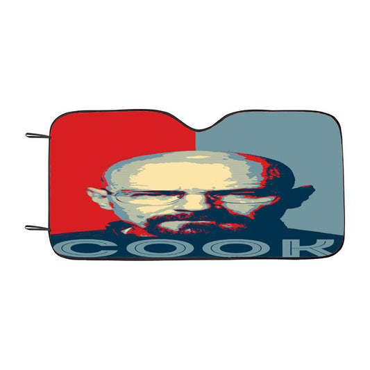 Heisenberg Cook Breaking Bad Car Auto Sun Shade Windshield Cover