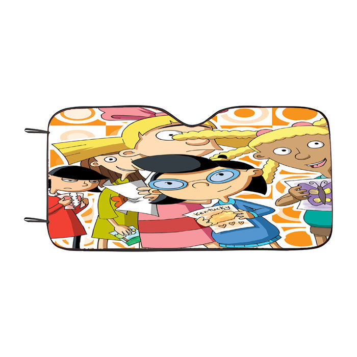Helga Phoebe Rhonda Hey Arnold Girl Characters Car Auto Sun Shade Windshield Cover