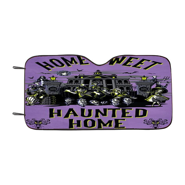 Home Sweet Haunted Home Haunted Mansion Car Auto Sun Shade Windshield Cover