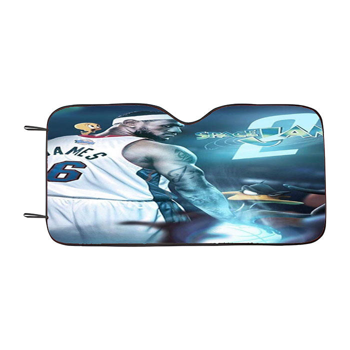 James Lebron Space Jam 2 Car Auto Sun Shade Windshield Cover