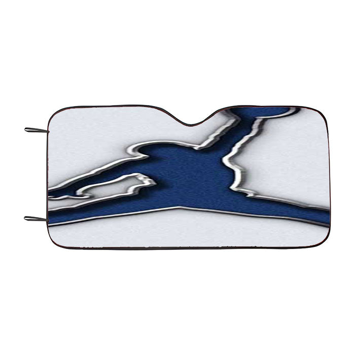 Jordan Die Cut Car Auto Sun Shade Windshield Cover