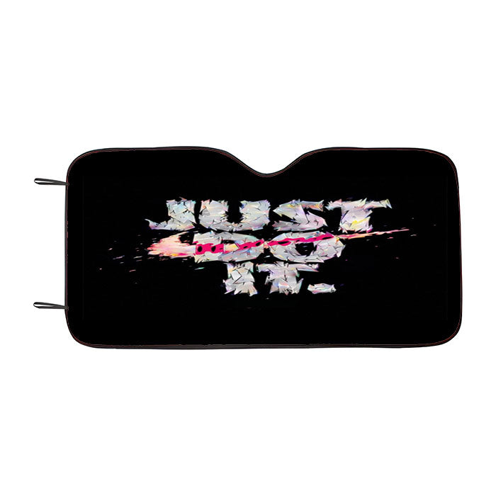 Just Do It Nike Pastel Car Auto Sun Shade Windshield Cover
