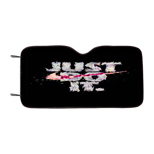 Just Do It Nike Pastel Car Auto Sun Shade Windshield Cover