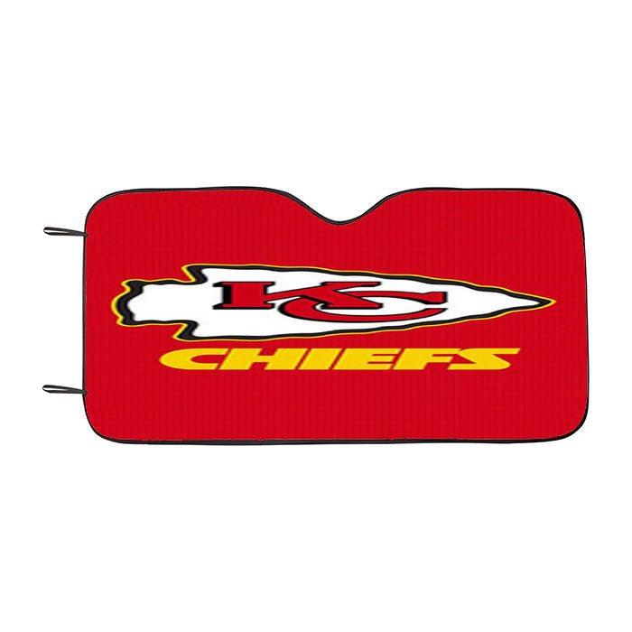 Kansas City Chiefs 4 Car Auto Sun Shade Windshield Cover