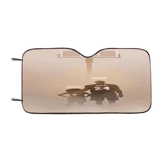 Kobe And Gigi Bryant Heaven Car Auto Sun Shade Windshield Cover