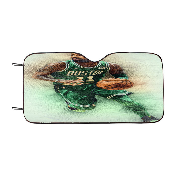 Kyrie Andrew Irving Artwork Car Auto Sun Shade Windshield Cover