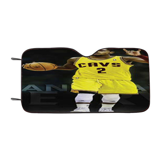 Kyrie Irving Horns Grey Car Auto Sun Shade Windshield Cover