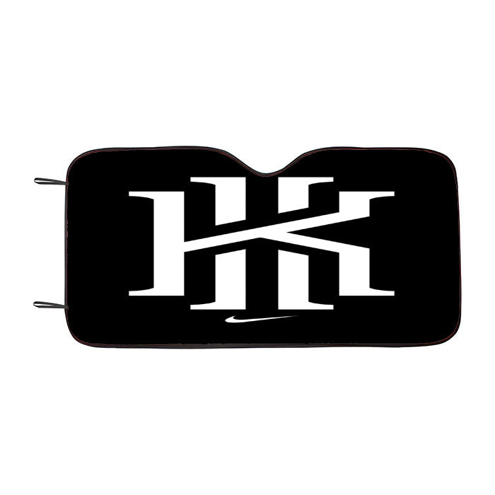 Kyrie Irving Nike Black White Logo Car Auto Sun Shade Windshield Cover