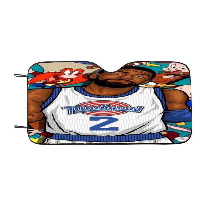 Kyrie Irving Space Jam Tunes Squad Car Auto Sun Shade Windshield Cover