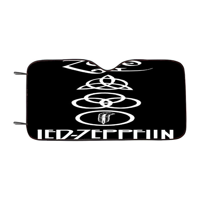 Led Zeppelin Car Auto Sun Shade Windshield Cover
