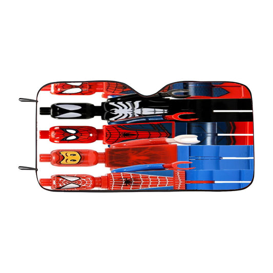 Lego Spiderman Colleges  Car Auto Sun Shade Windshield Cover