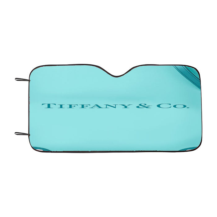 London Blue Square Trunk Bag Tiffany And Co Car Auto Sun Shade Windshield Cover