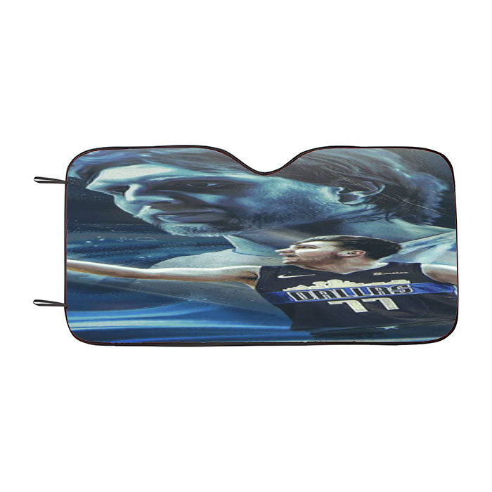 Luca Doncic Dallas Mavericks 11 Car Auto Sun Shade Windshield Cover