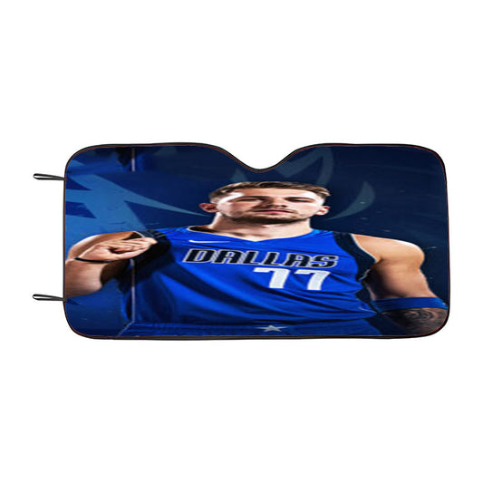Luka Doncic Dallas Mavericks Nba Car Auto Sun Shade Windshield Cover