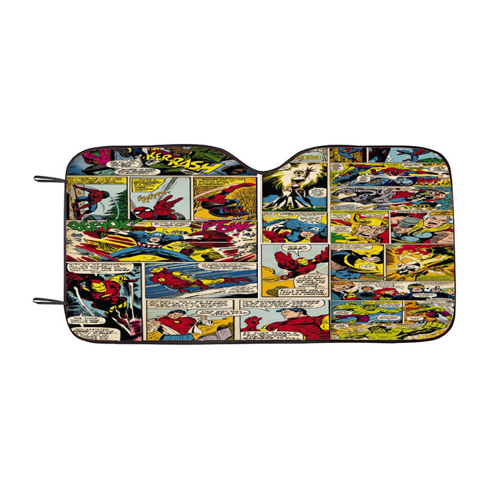Marvel Comics Iron Man Car Auto Sun Shade Windshield Cover